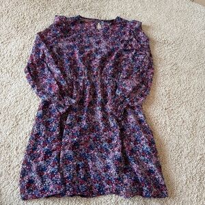 GAP floral chiffon dress